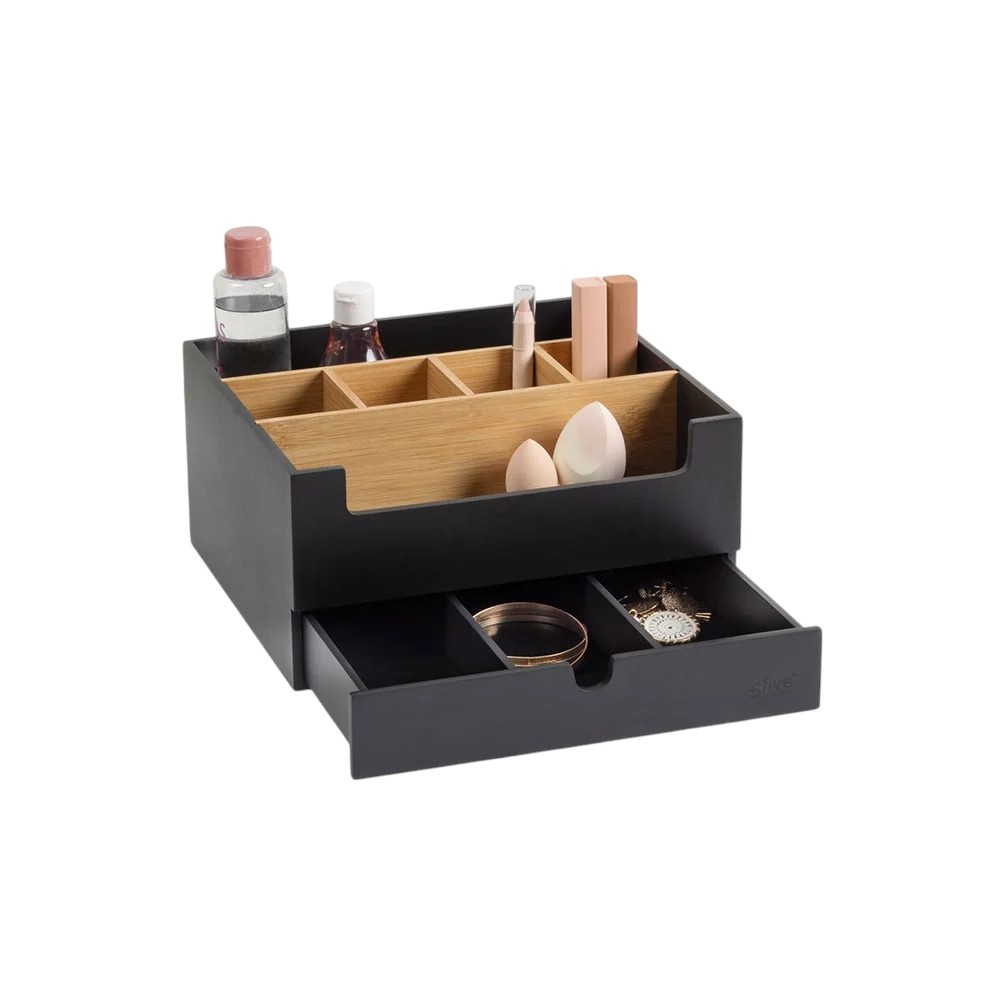 Make up organizer zwart